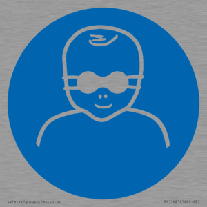 Mandatory: Protect infants eyes with opaque eye protection